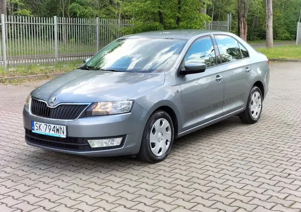 opolskie Skoda RAPID cena 27900 przebieg: 146000, rok produkcji 2013 z Katowice